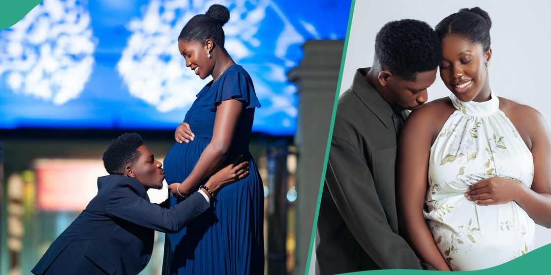 Moses Bliss shares good news with fans about his family. Moses Bliss shares good news with fans about his family.