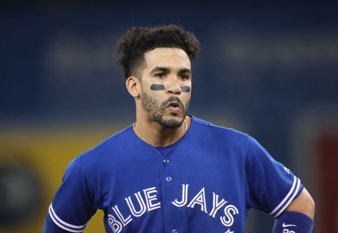 Devon Travis at Rogers Centre on 27 May 2017 in Toronto, Canada.