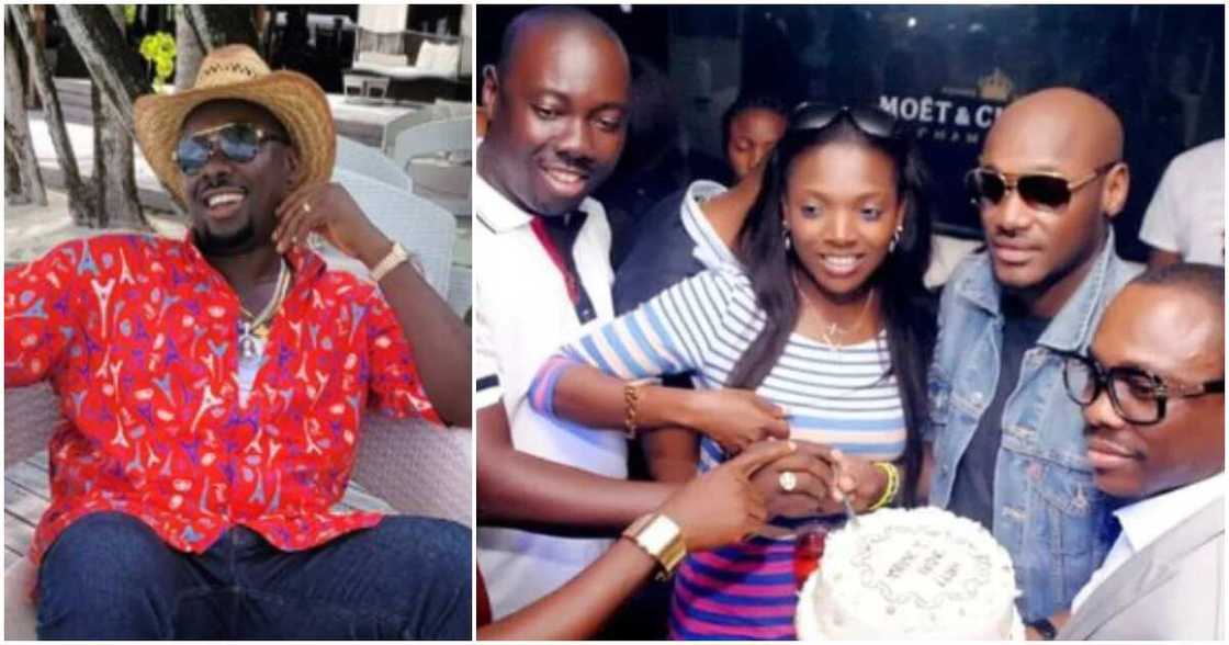 Obi Cubana, Annie, 2baba and comedian Julius Agwu Obi Cubana, Annie, 2baba and comedian Julius Agwu