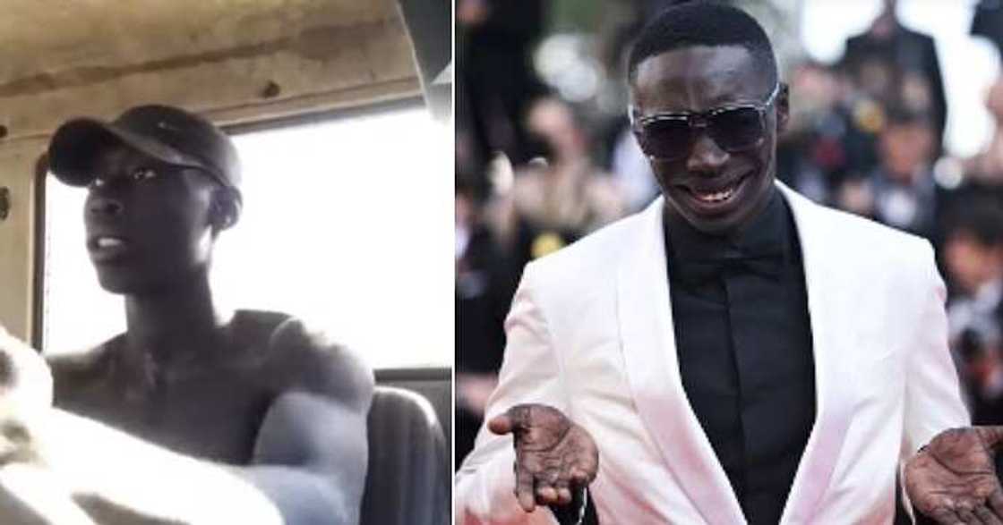 Khaby Lame, truck driver, throwback, don't stop believing Khaby Lame, truck driver, throwback, don't stop believing