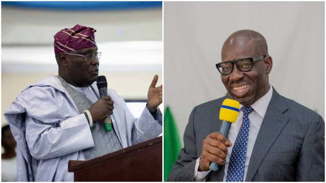 Turn out en masse to vote for Obaseki, Atiku begs Edo people