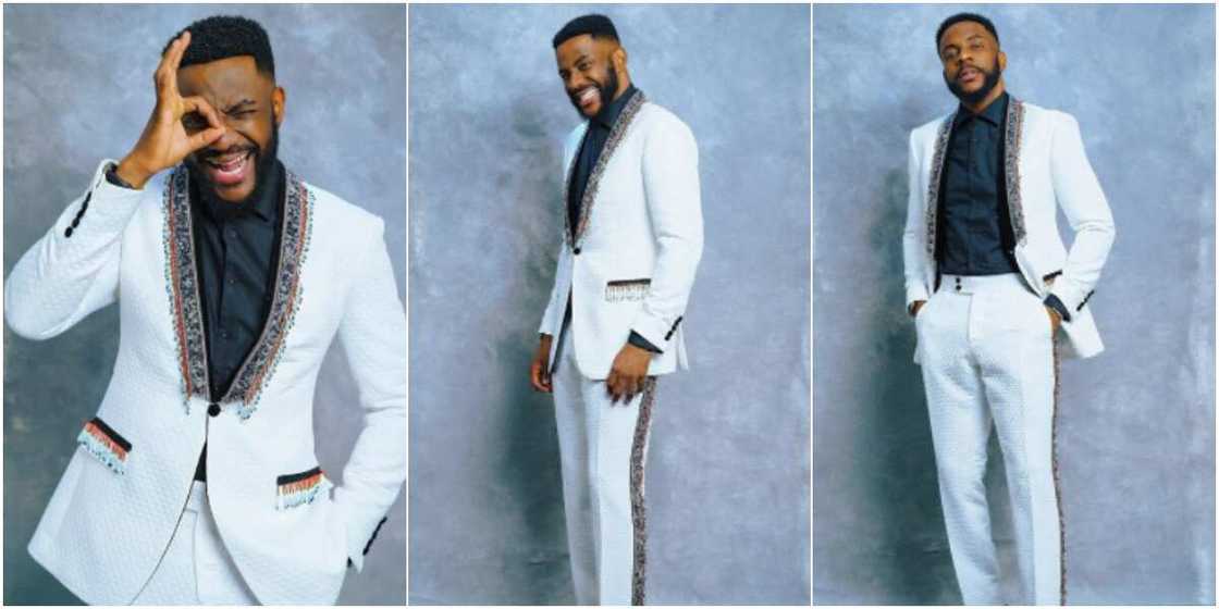 Ebuka Obi-Uchendu welcomed the contestants into the Big Brother Naija house.