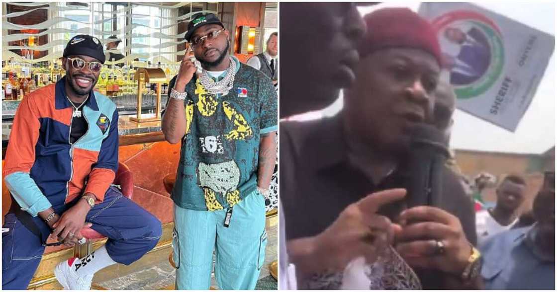 Davido's lawyer Bobo Ajudua condemns electoral violence. Davido's lawyer Bobo Ajudua condemns electoral violence.