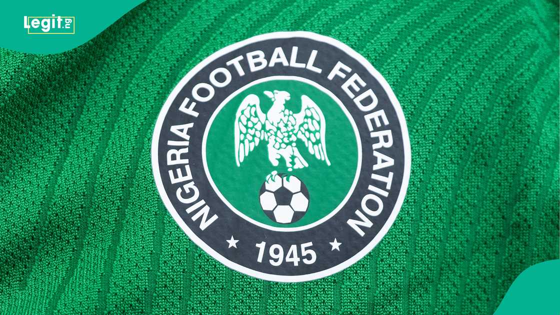 NFF logo, Super Falcons, 2023 FIFA Women's World Cup, New Zealand.