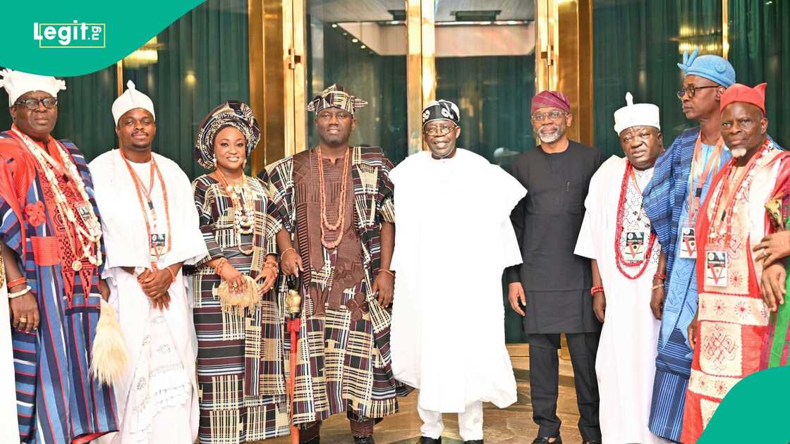 Alaafin of Oyo Oba Abimbola Akeem Owoade I has visited President Bola Tinubu at the presidential villa. Alaafin of Oyo Oba Abimbola Akeem Owoade I has visited President Bola Tinubu at the presidential villa.