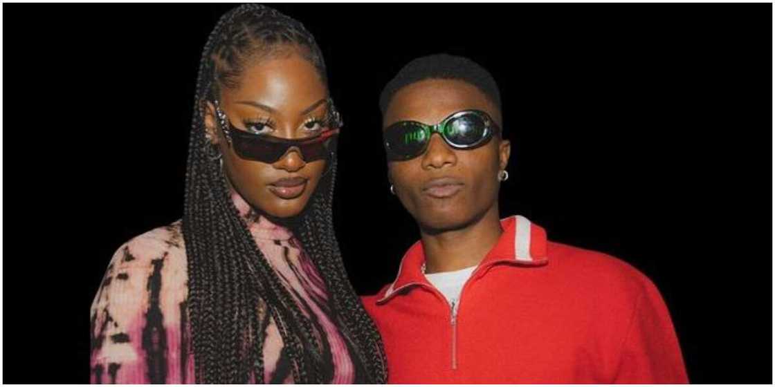Wizkid and Tems Wizkid and Tems