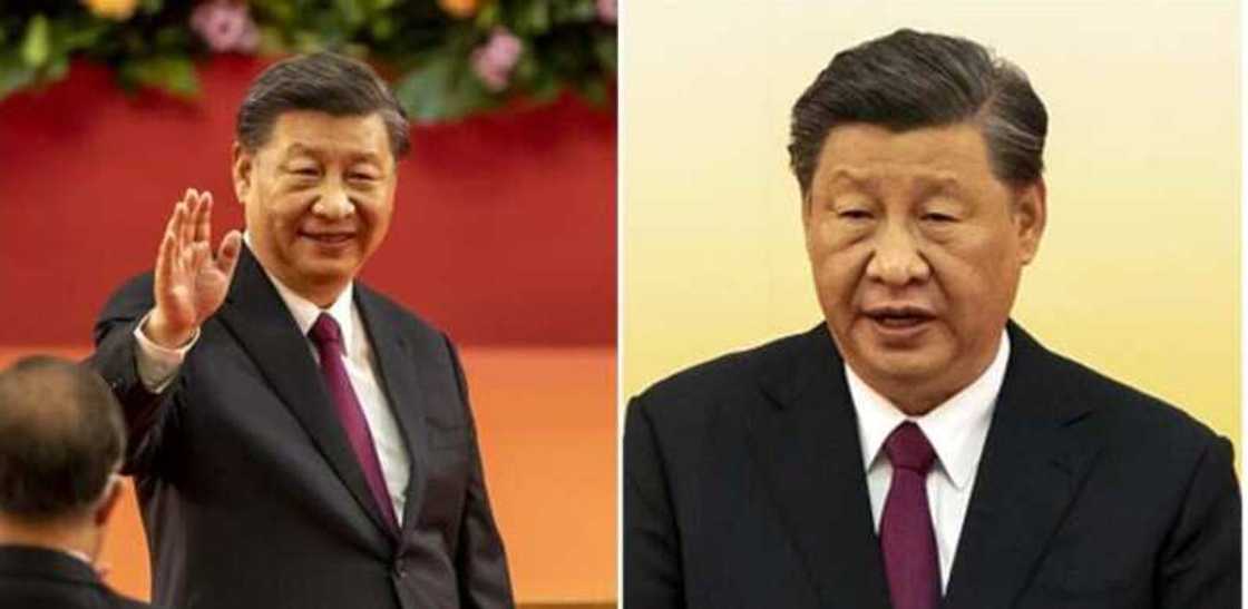 Photos of Chinese president. Photos of Chinese president.