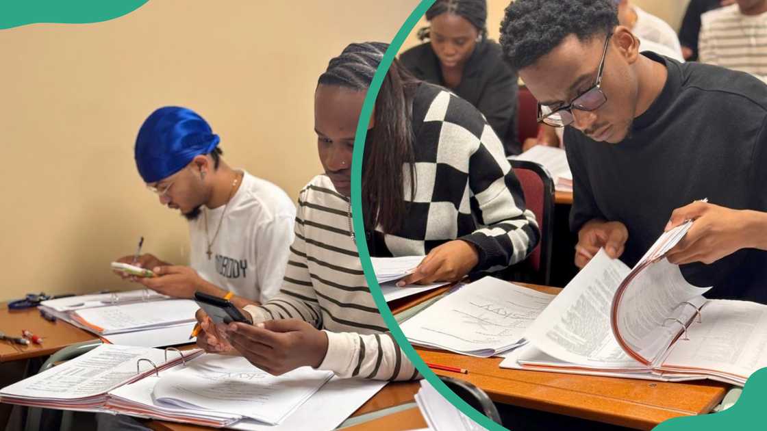 Skywalker Aviation Training Centre students take an exam Skywalker Aviation Training Centre students take an exam