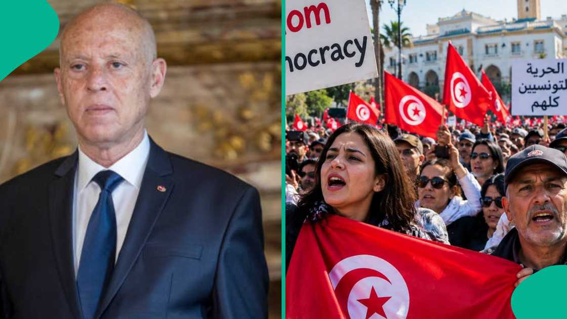 An yi zanga-zanga a Tunisia An yi zanga-zanga a Tunisia