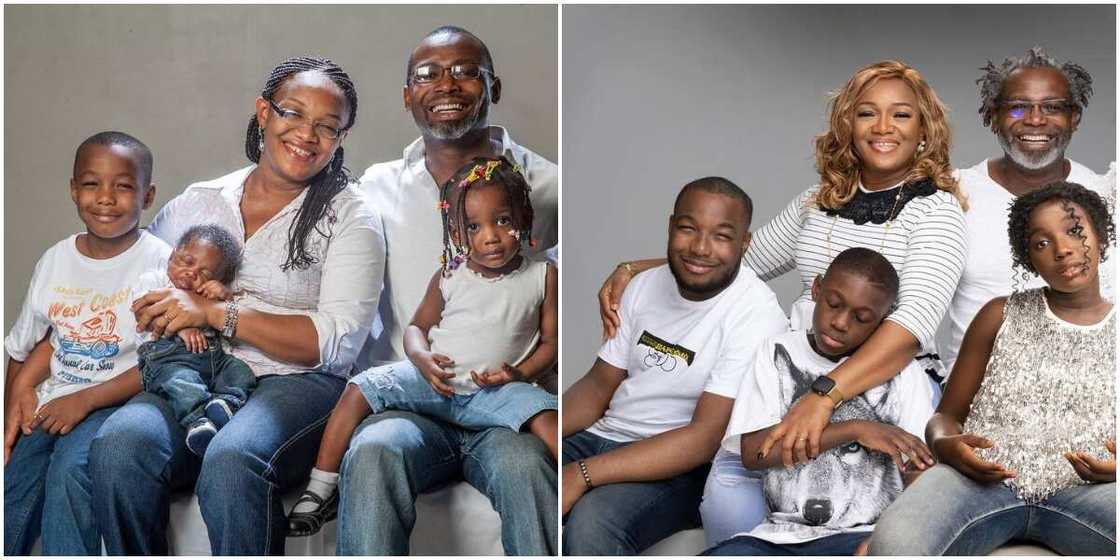 Photographer Kelechi Amadi-Obi recreates photos of his family taken years ago