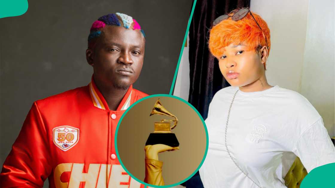 Portable blames Queen Dami for him not having a Grammy Award.