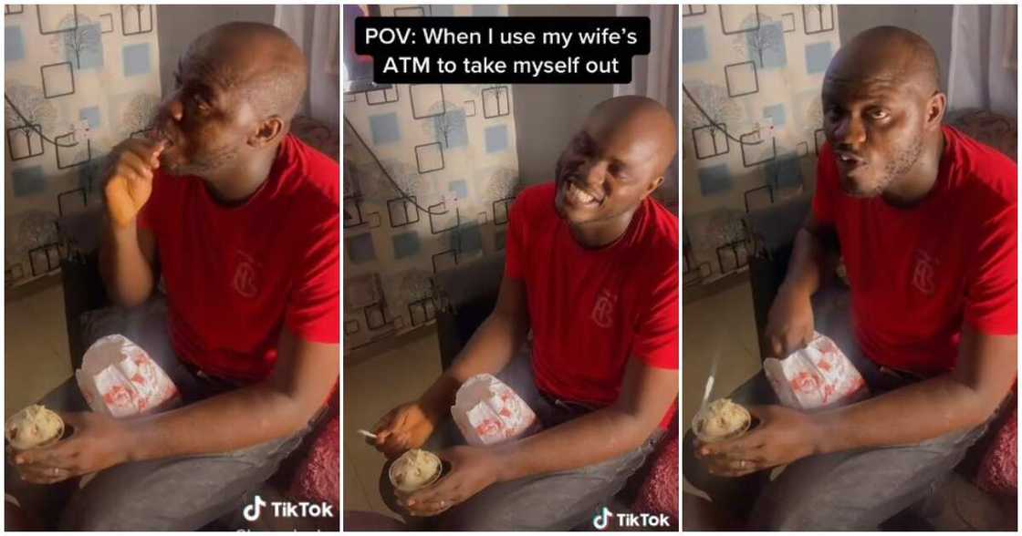 Wife cries, man uses wife's ATM card to take self out, ice cream and popcorn Wife cries, man uses wife's ATM card to take self out, ice cream and popcorn