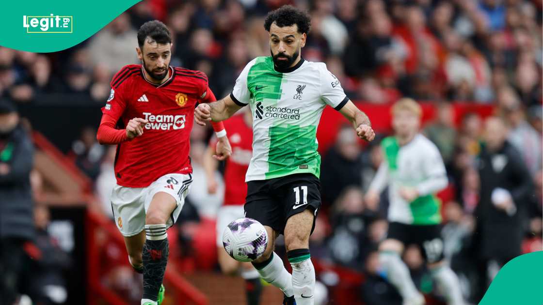 Bruno Fernandes, Mohamed Salah, Liverpool, Manchester United, Al-Nassr.