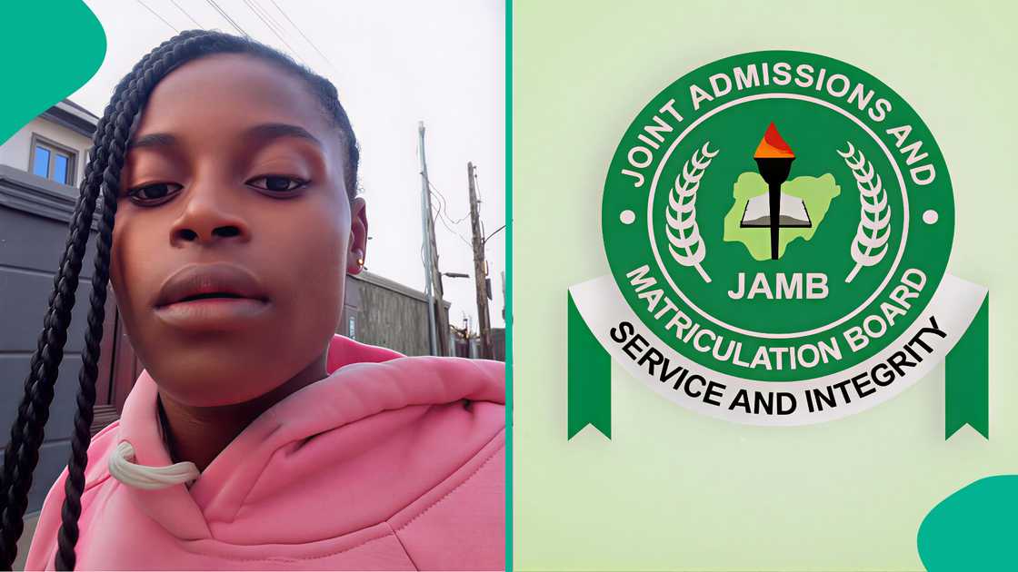 JAMB candidate shows people where she was posted to for her exam and the time, laments online