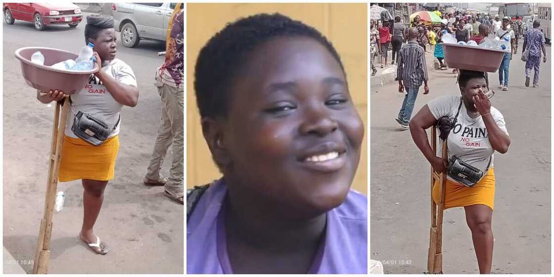 Sometimes Motor Hits Me When I Sell Pure Water, Amputee Mary Daniel Shares Her Touching Life Story Sometimes Motor Hits Me When I Sell Pure Water, Amputee Mary Daniel Shares Her Touching Life Story