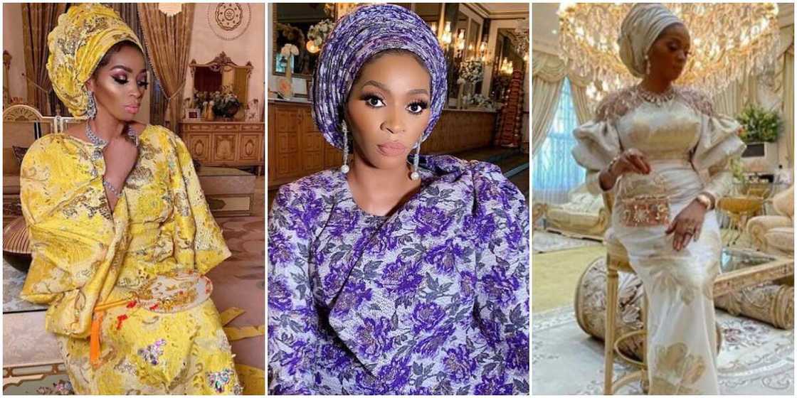 Shade Okoya likes to wear traditional outfits Shade Okoya likes to wear traditional outfits