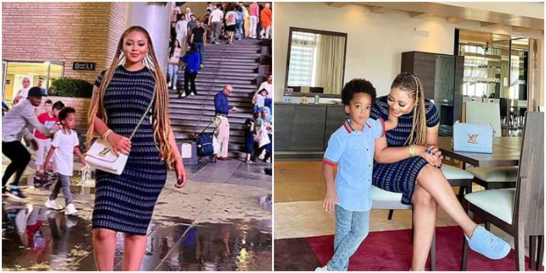 Regina Daniels Regina Daniels and son Moon Regina Daniels Regina Daniels and son Moon