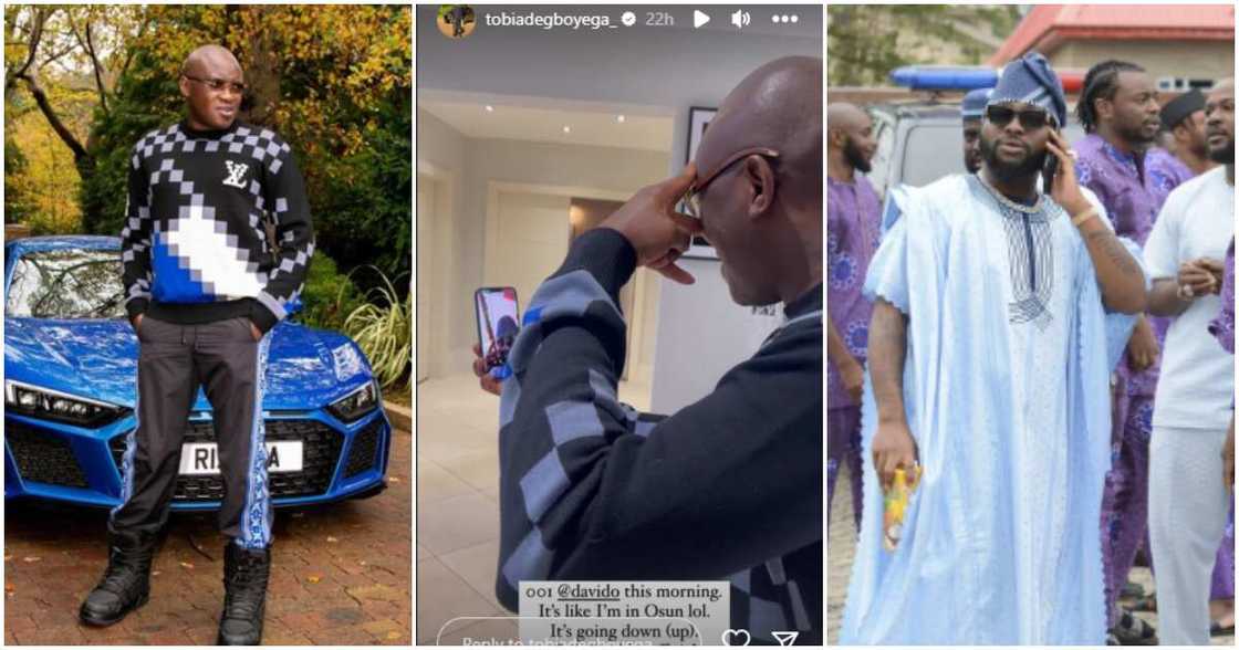 Photos of Pastor and Davido