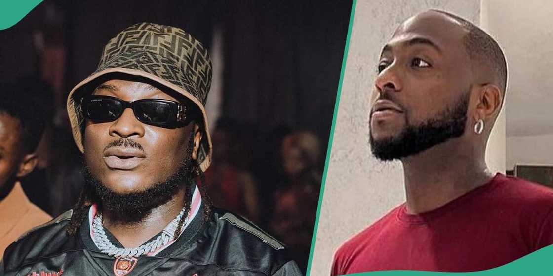 Peruzzi speaks about Davido's song Assurance. Peruzzi speaks about Davido's song Assurance.