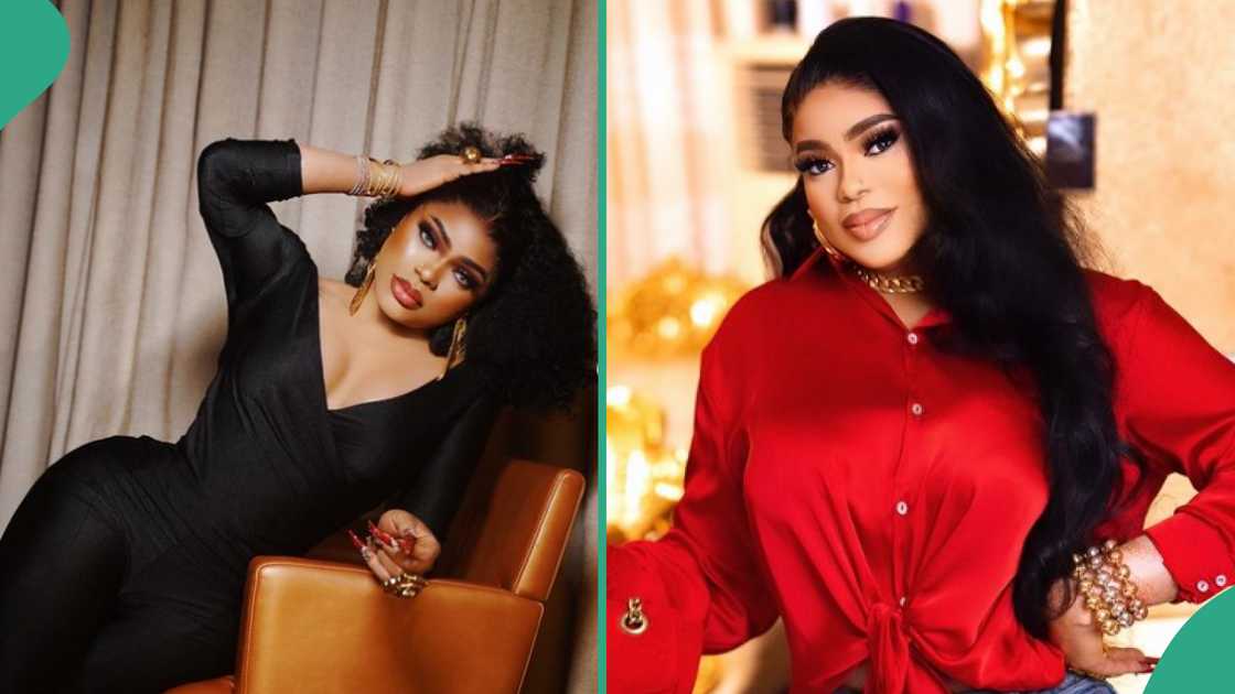 Bobrisky flaunts new body after release from prison. Bobrisky flaunts new body after release from prison.
