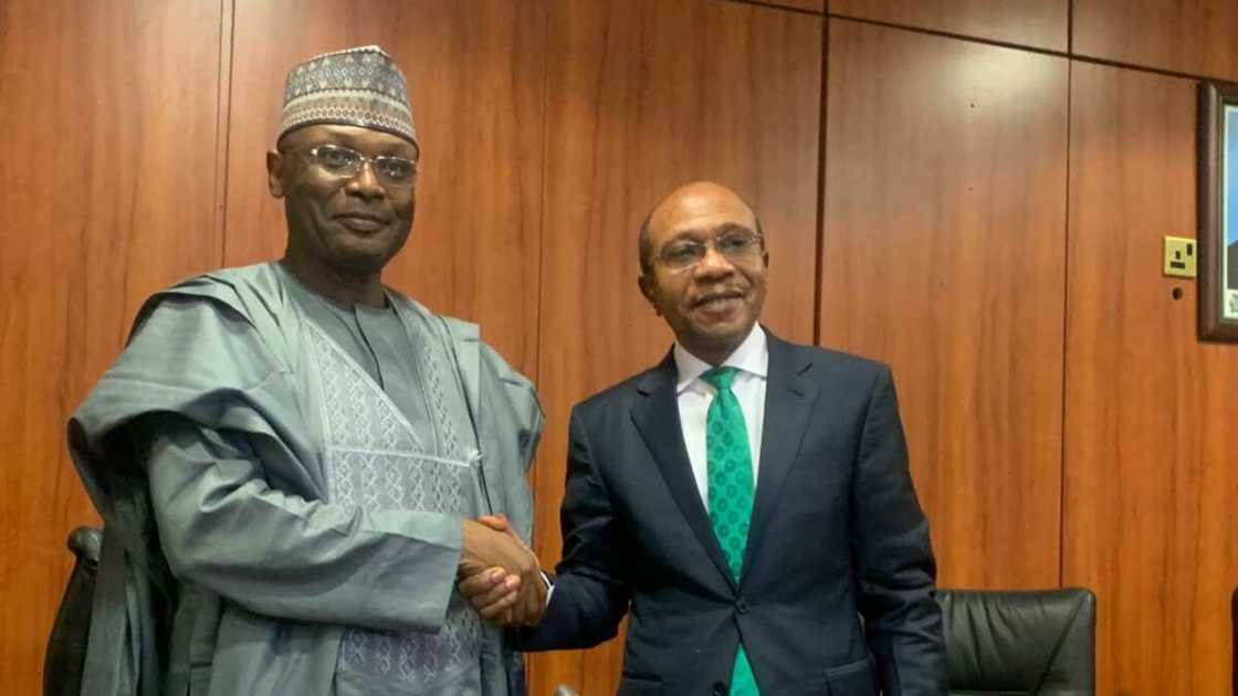 Emefiele/INEC chairman/Naira notes scarcity/2023 general elections Emefiele/INEC chairman/Naira notes scarcity/2023 general elections