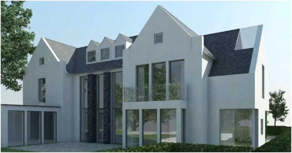 Hotunan katafaren sabon gidan Aubameyang da ya mallaka a birnin London Hotunan katafaren sabon gidan Aubameyang da ya mallaka a birnin London