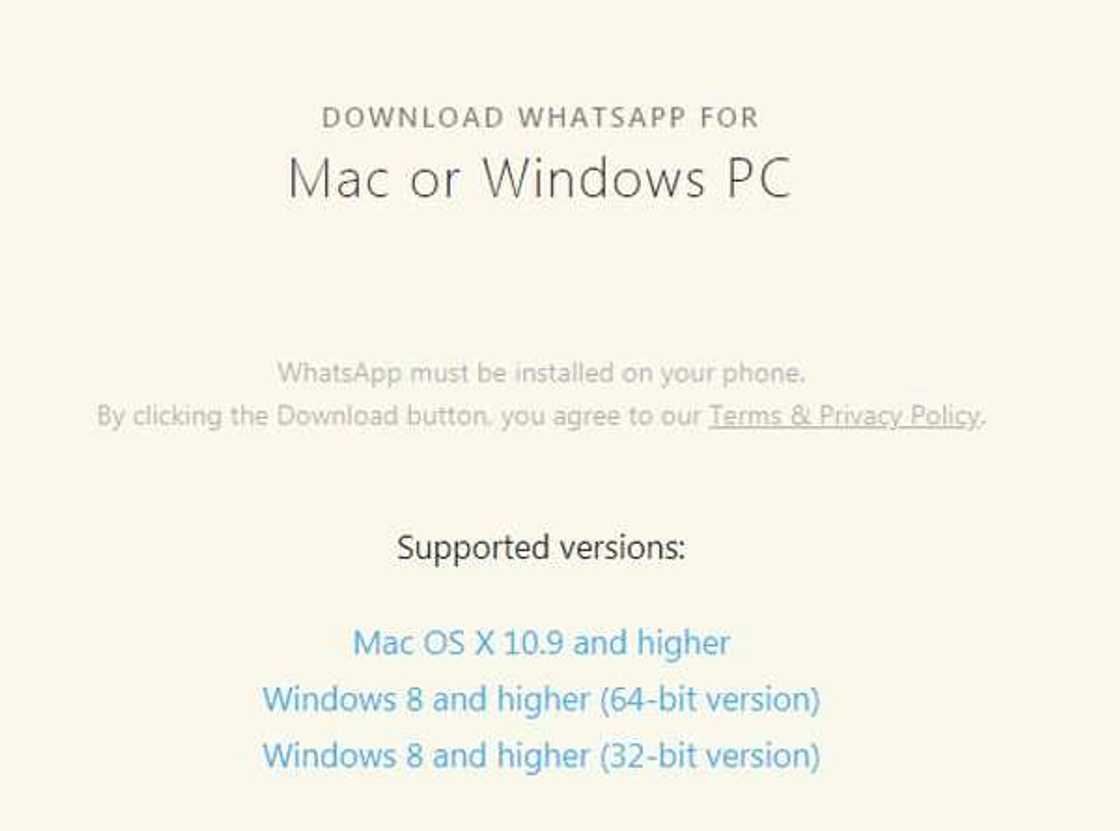 Instruction how to install WhatsApp on PC Instruction how to install WhatsApp on PC