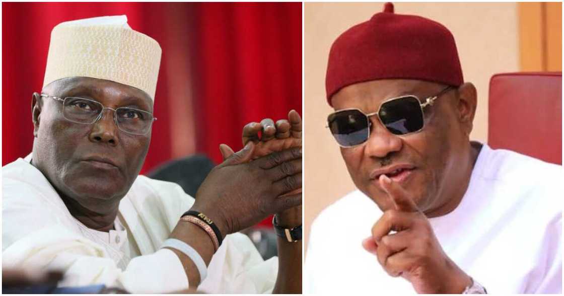 PDP crisis, Atiku Abubakar, 2023 presidential election, Gov Nyesom Ezenwo Wike