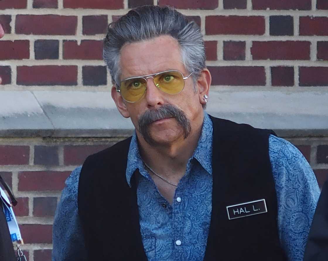 Ben Stiller looks on on the set of Happy Gilmore 2. Ben Stiller looks on on the set of Happy Gilmore 2.