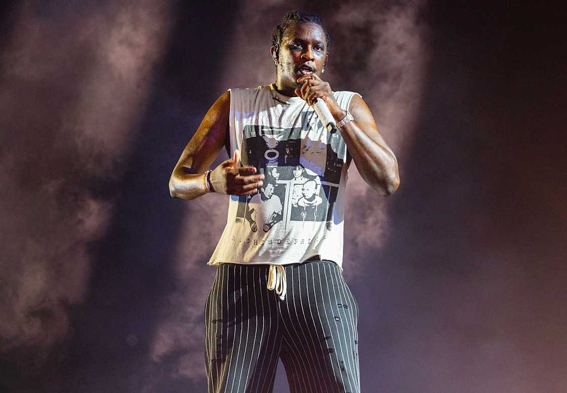 Young Thug in Bridgeview, Illinois.