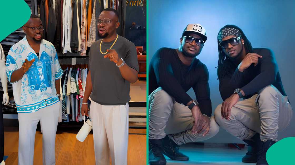 Ogunsunlade twins share take about Okoye's brother's feud Ogunsunlade twins share take about Okoye's brother's feud