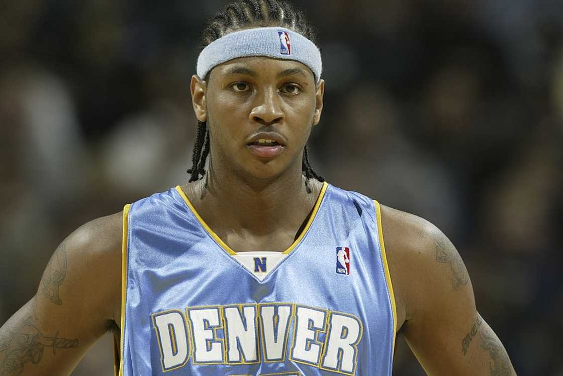 Carmelo Anthony during the game vs Indiana Pacers, Indianapolis