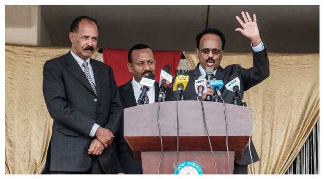 Somalia's president and prime minister Somalia's president and prime minister