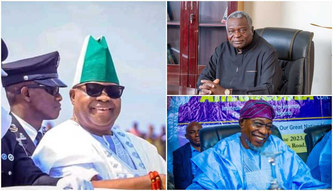 Adeleke, Aregbesola, Oyinlola