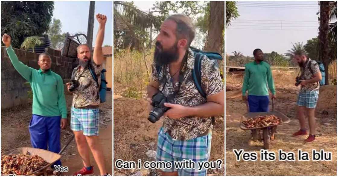 Photos of Brainjotter and Oyinbo man Photos of Brainjotter and Oyinbo man