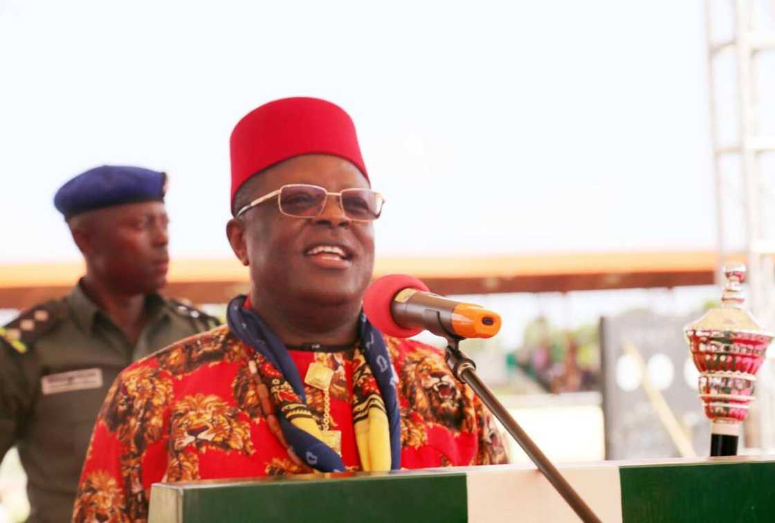 Ebonyi Governor Umahi Suspends Principal Secretary over Dereliction of Duty Ebonyi Governor Umahi Suspends Principal Secretary over Dereliction of Duty