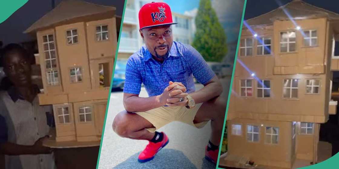 Photos of Kunle Afod and talented little boy Photos of Kunle Afod and talented little boy