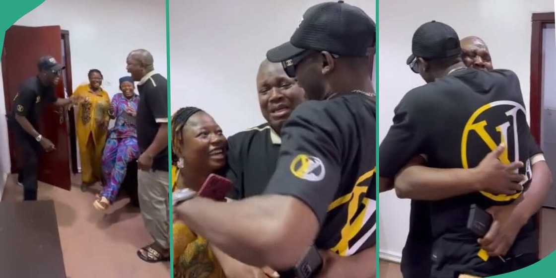 Man reunites with his dad in emotional video after 15 years Man reunites with his dad in emotional video after 15 years