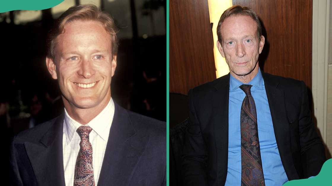 Actor Ted Shackelford at DGA Theatre in West Hollywood, California (L) Ted Shackelford at The Westin Los Angeles Airport Hotel (R)