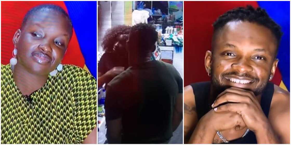 BBNaija: Saskay and Cross