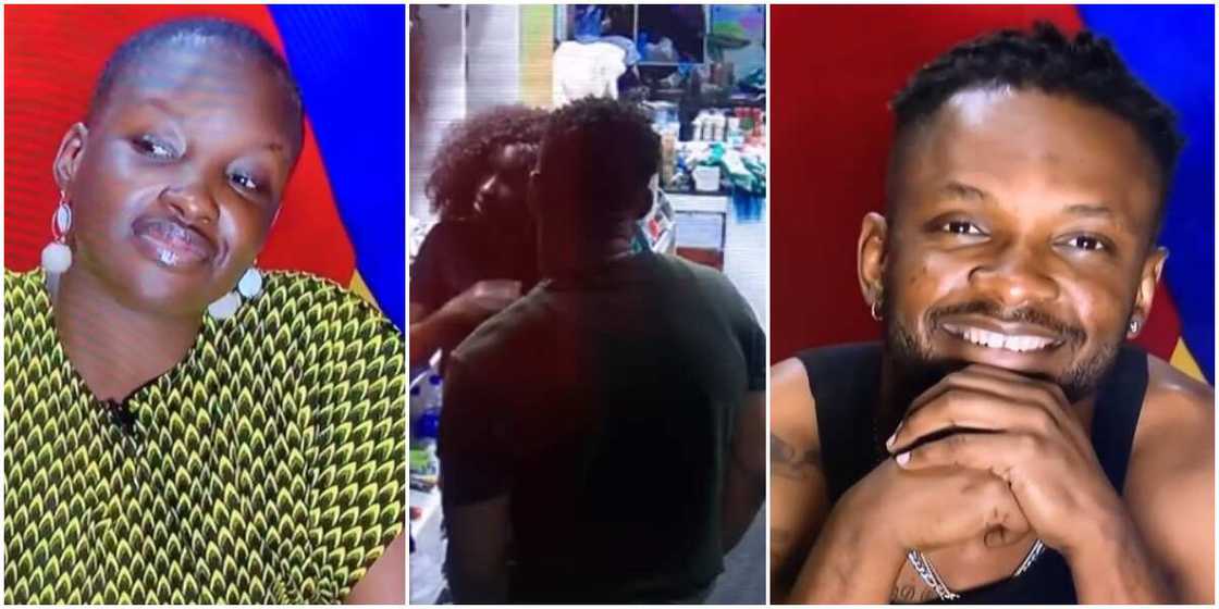 BBNaija: Saskay and Cross BBNaija: Saskay and Cross