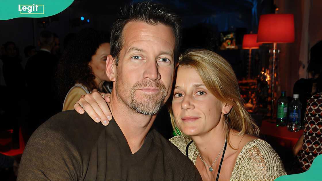 James Denton and Erin O'Brien at Caesars Palace James Denton and Erin O'Brien at Caesars Palace