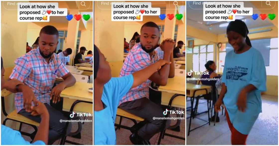 Lady, course rep, marriage, proposal Lady, course rep, marriage, proposal