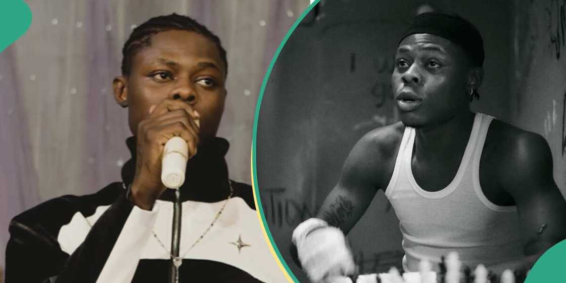 Mohbad sharing his testimony Mohbad sharing his testimony