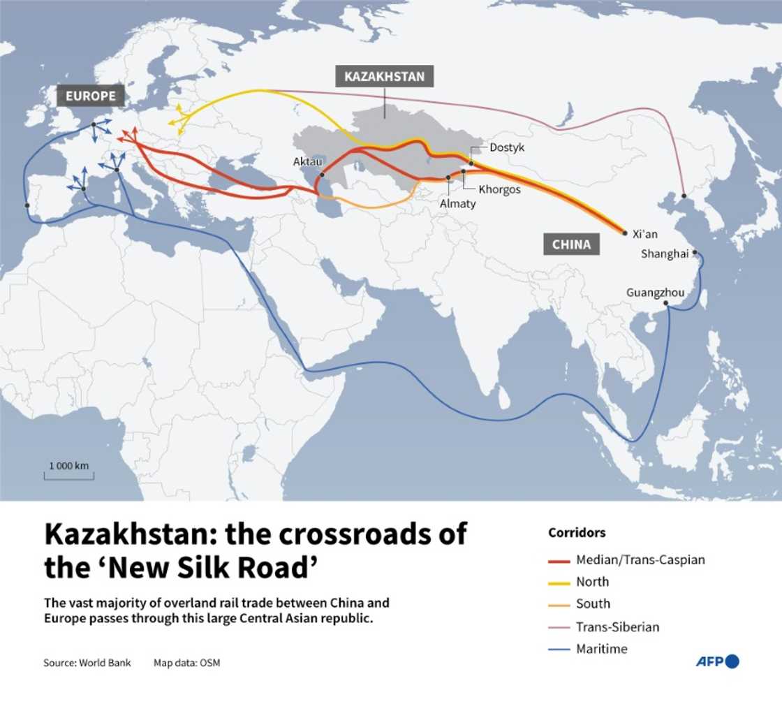 Kazakhstan: the crossroads of the 'New Silk Road' Kazakhstan: the crossroads of the 'New Silk Road'