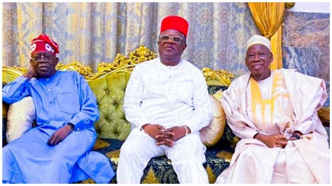 2023 general elections, Bola Tinubu, Dave Umahi, Ebonyi state