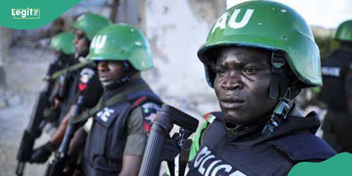 Nigerian Police Force set out for operation Nigerian Police Force set out for operation