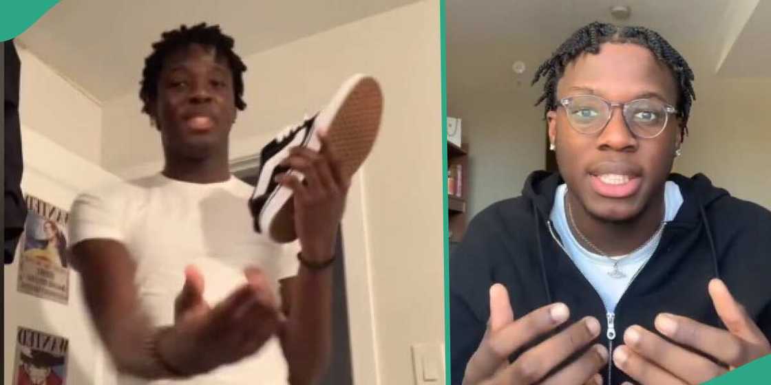 Man rejoices as parents book him trip to Nigeria after he failed exams abroad Man rejoices as parents book him trip to Nigeria after he failed exams abroad