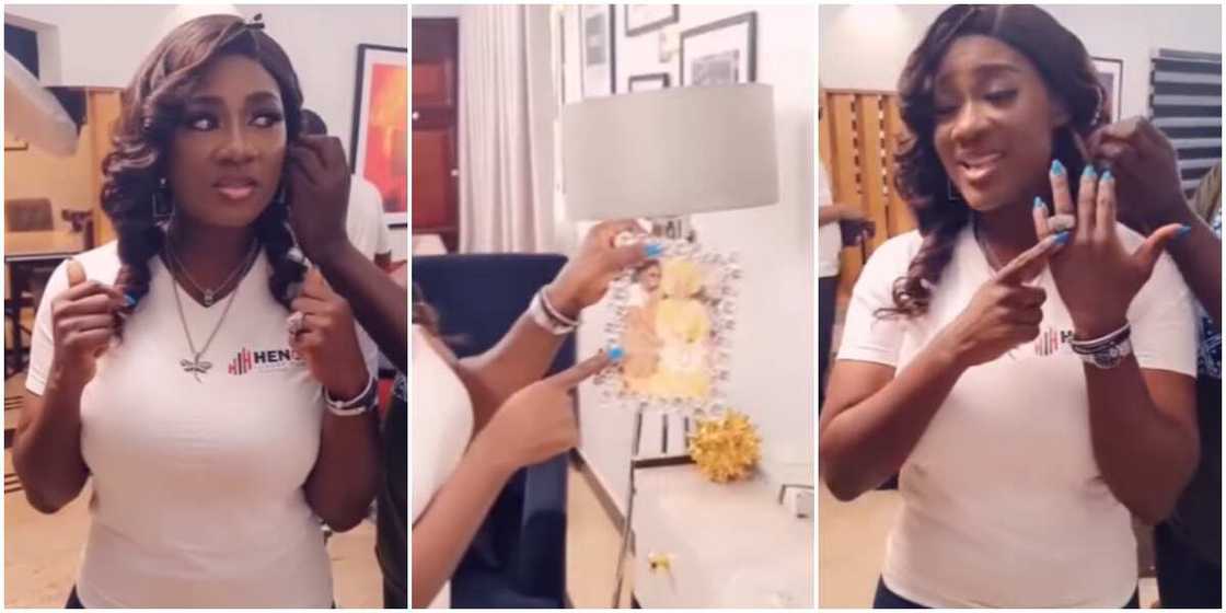 Mercy Johnson sings Tiwa Savage's song Mercy Johnson sings Tiwa Savage's song