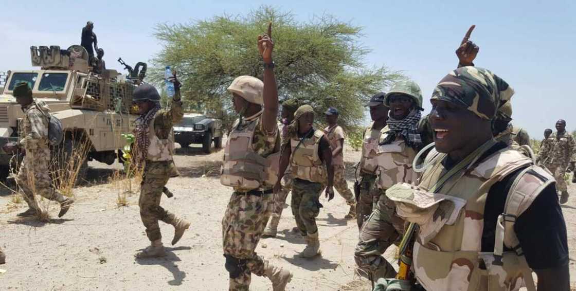 Sojoji sun kama 'yan ta'adda da dama a Borno, Yobe da Adamawa Sojoji sun kama 'yan ta'adda da dama a Borno, Yobe da Adamawa